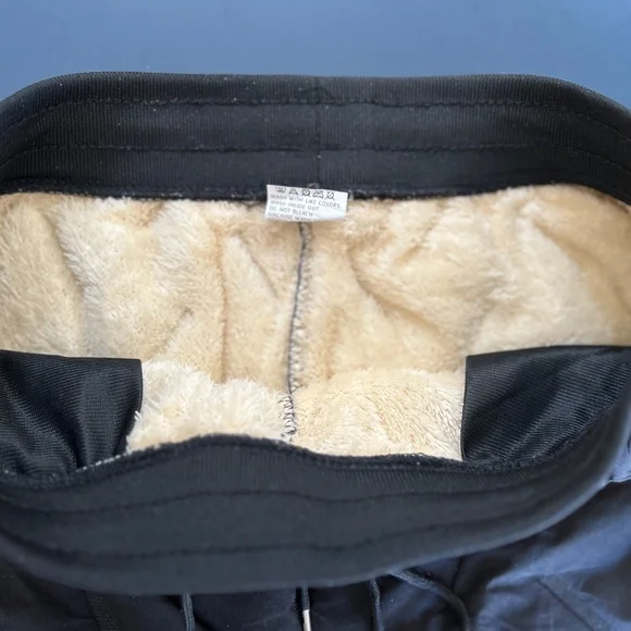 Sherpa Lined Extra Warm Weather Proof Pull On Ski/Snow Sweatpants/Joggers - Picture 7 of 10